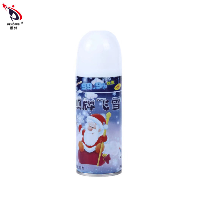 ISO9001サンタの実用的な人工的な雪のスプレー多色刷り50g 80g
