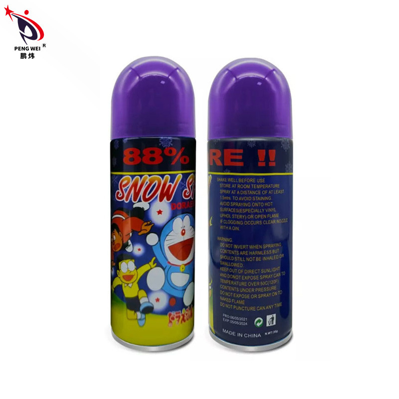 結婚の誕生日のクリスマス ツリーの雪の薄片のスプレーの装飾人工的なDoraemon 250ml