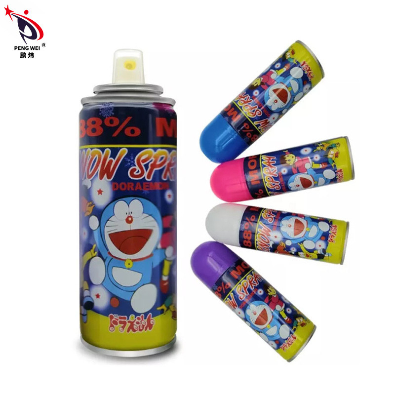 結婚の誕生日のクリスマス ツリーの雪の薄片のスプレーの装飾人工的なDoraemon 250ml