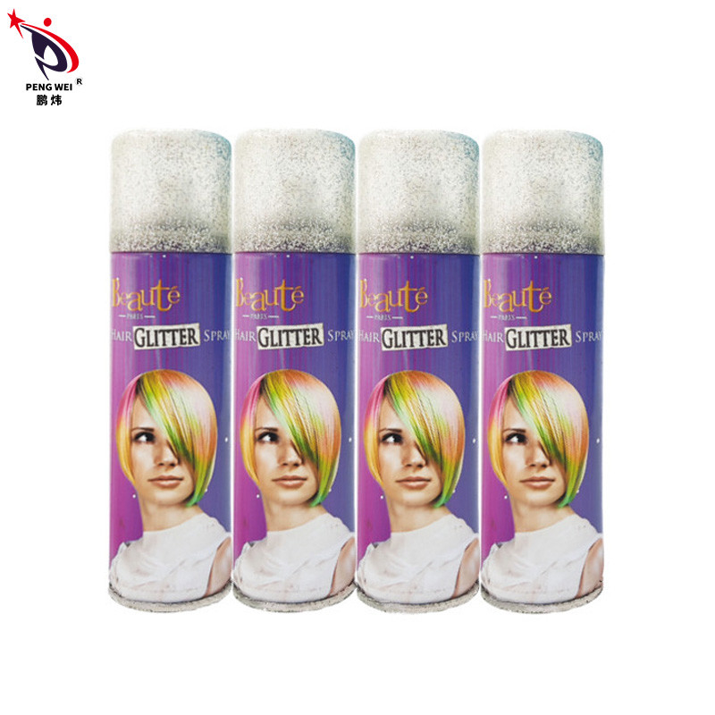 ライトホルダー付きのカラフルな150ml ヘア・グリッタースプレー ヘアスタイリング MSDS