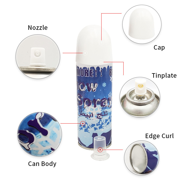 250ml グッド フォーミュラ 泡スプレー 雪スプレー 結婚式 祝い 雪スプレー 缶詰